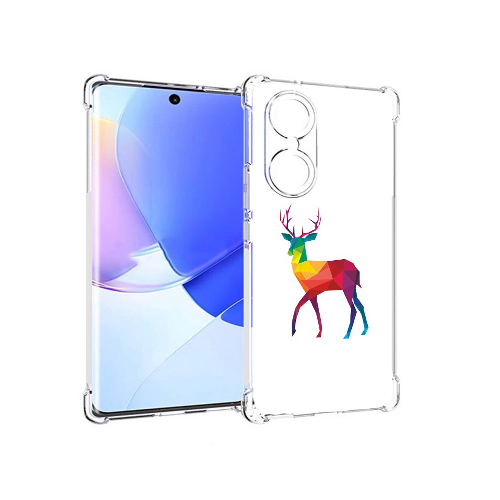 

Чехол MyPads Tocco для Honor 60 геометрический олень, Прозрачный, Tocco