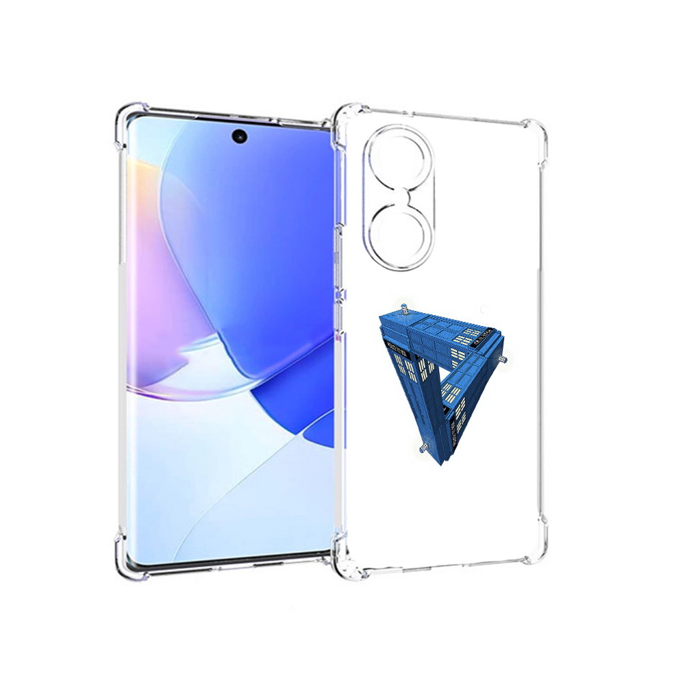 

Чехол MyPads Tocco для Honor 60 головолока абстракция, Прозрачный, Tocco