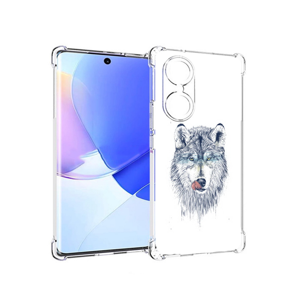 

Чехол MyPads Tocco для Honor 60 голодгый волк, Прозрачный, Tocco