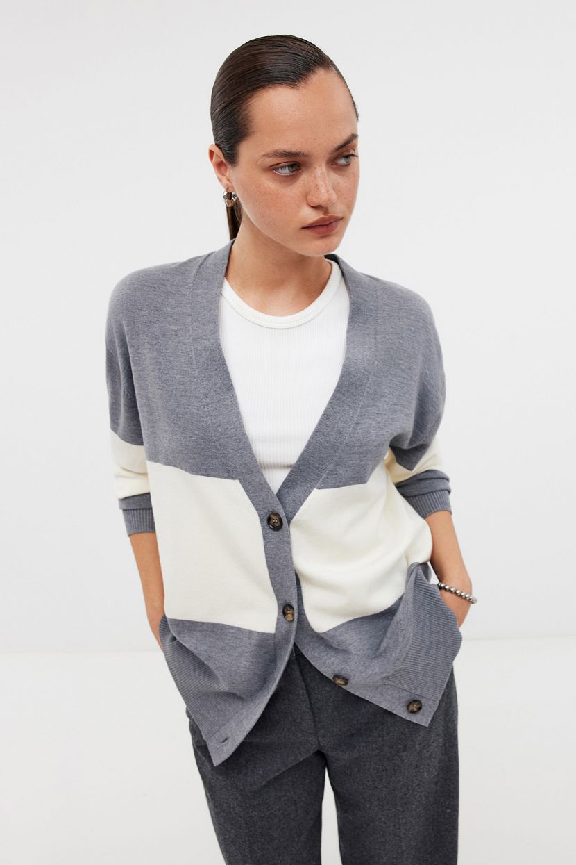 

Кардиган женский Baon B1422504 серый M, B1422504