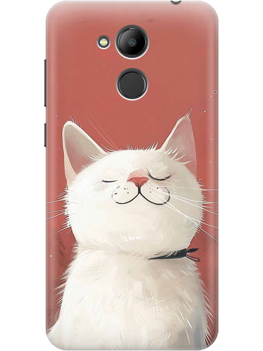 

Силиконовый чехол на Honor 6C Pro с принтом "Гордый котик", Прозрачный;белый;красный, 717567612