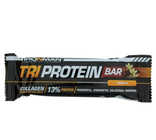 

Протеиновый батончик Ironman 32% Protein bar Ваниль 30х50г