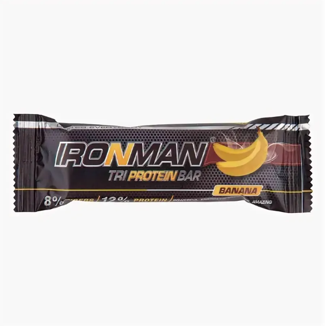 Протеиновый батончик Ironman TRI Protein bar Банан 30х50г