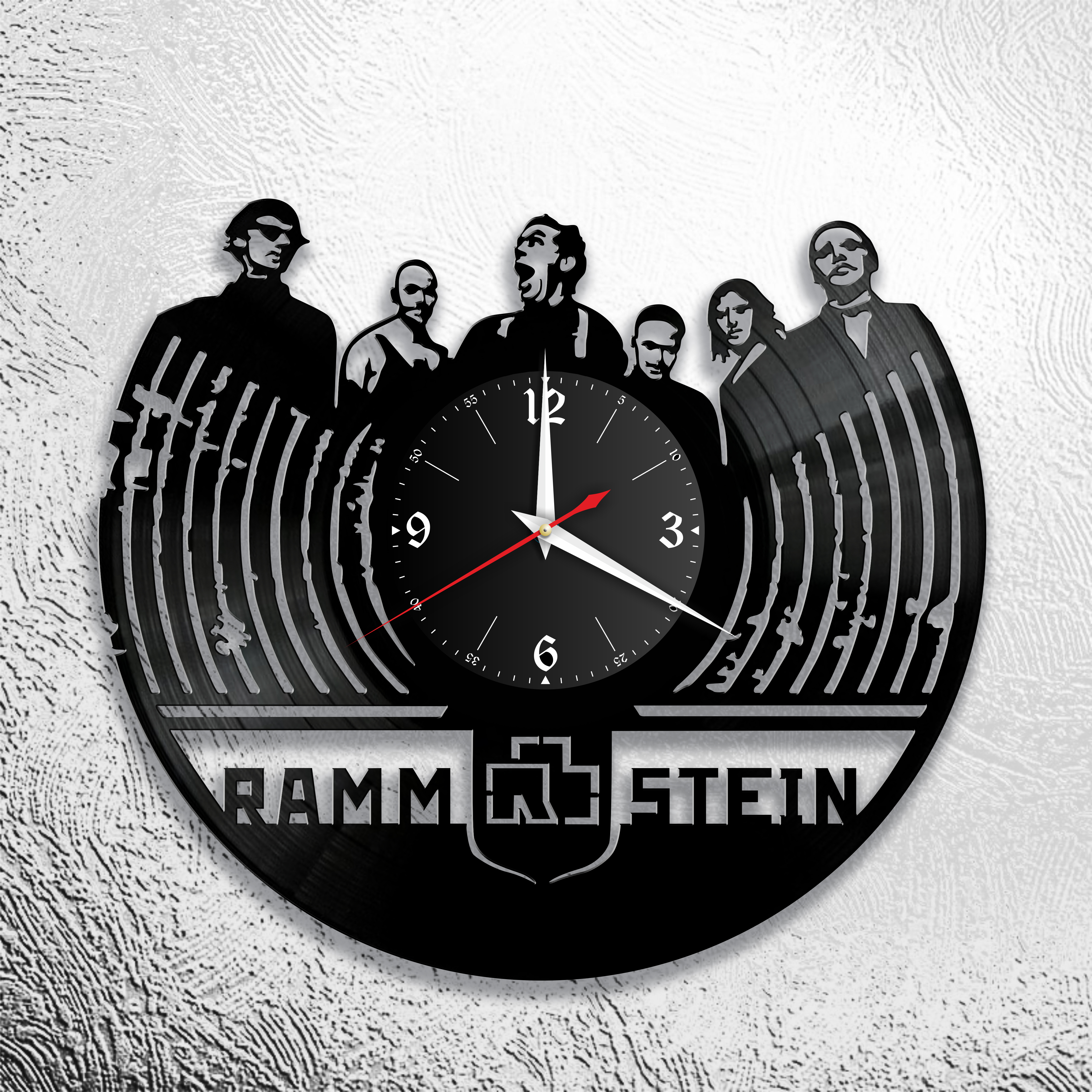 

Настенные часы из виниловой пластинки Rammstein ver.2, Rammstein 4