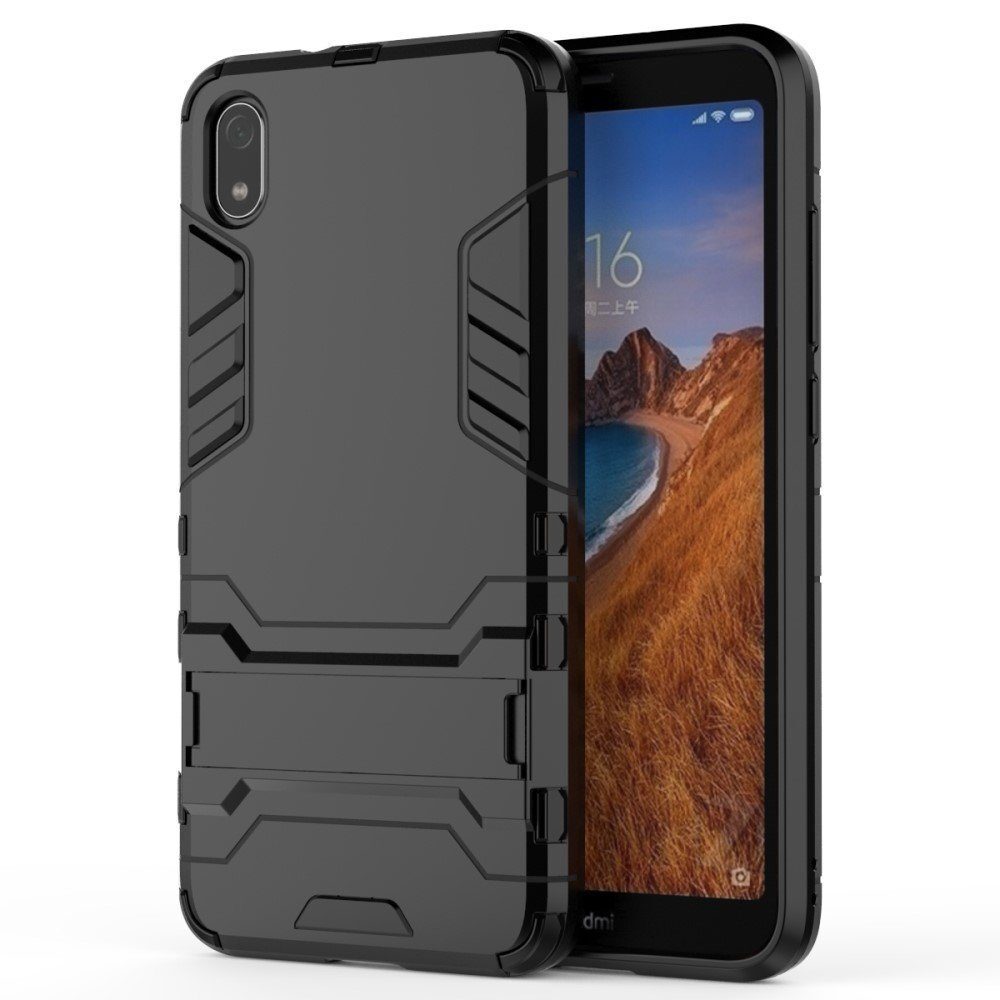 фото Чехол противоударный armor case для xiaomi redmi 7a, черный grand price