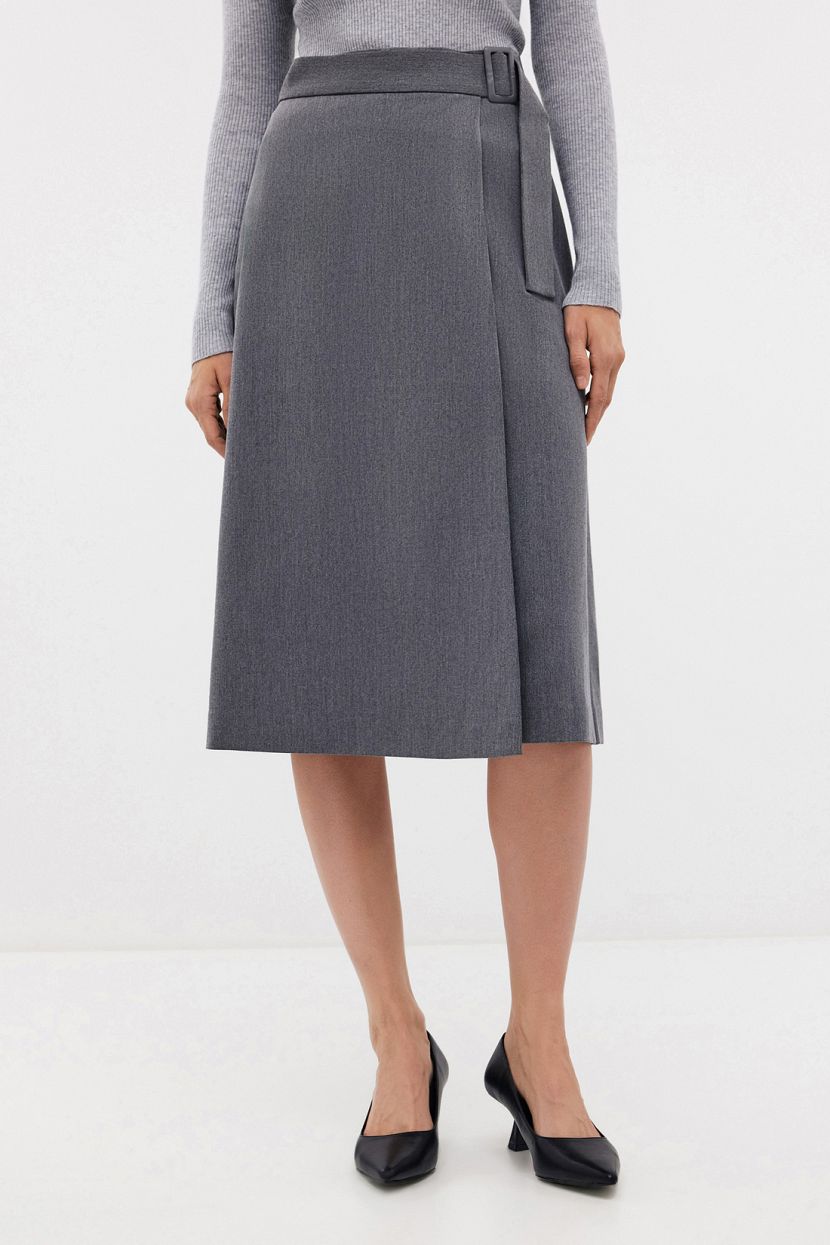 

Юбка женская Baon B4722501 серая XS, Серый, B4722501