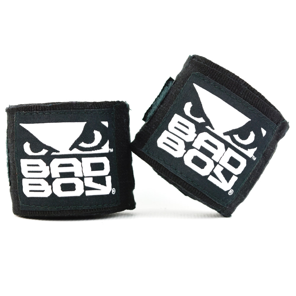 Бинты Bad Boy Combat Hand Wraps 3.5 м Black