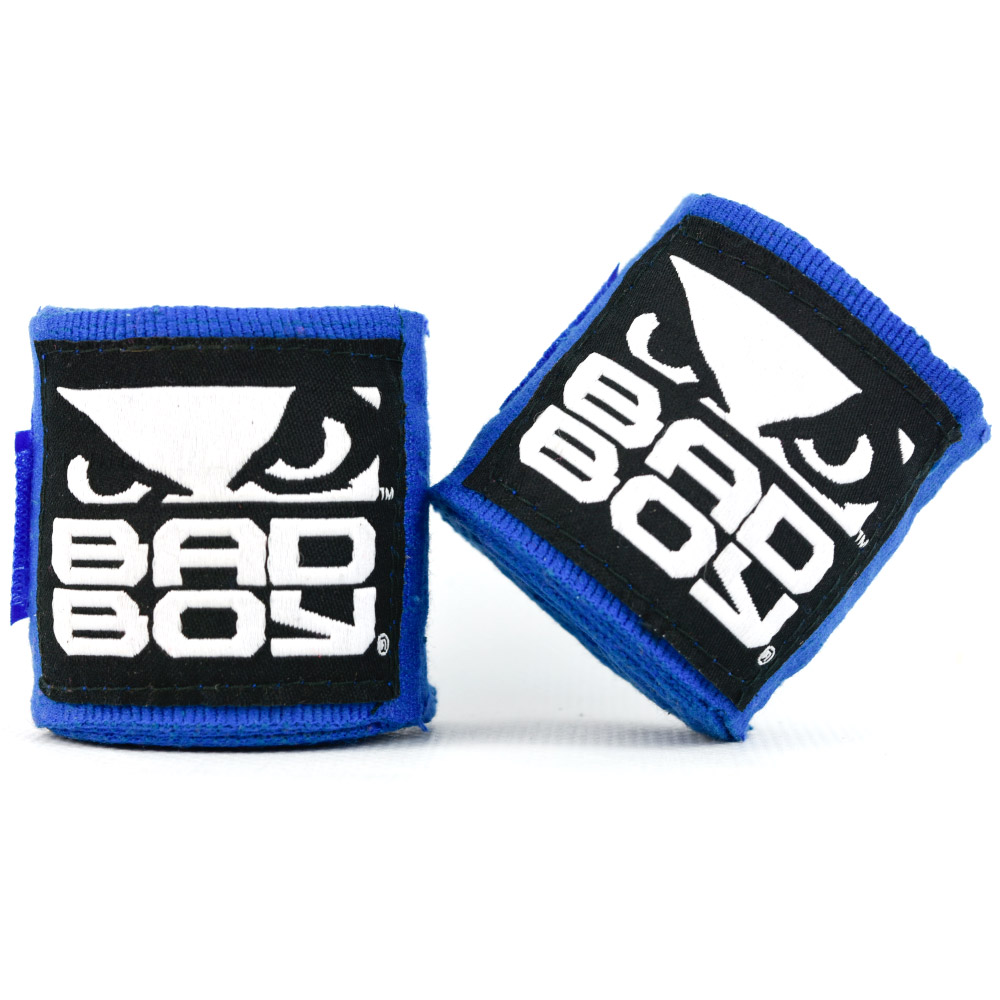 Бинты Bad Boy Combat Hand Wraps 3.5 м Blue