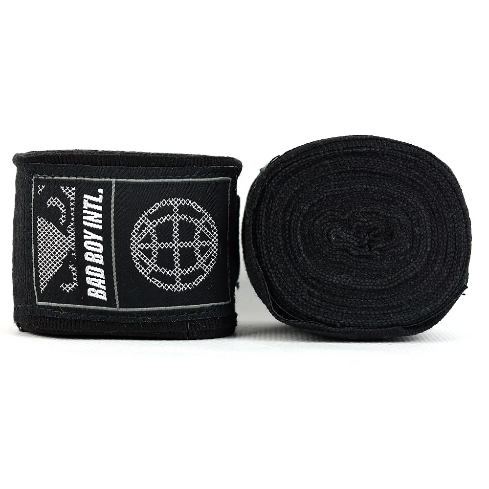 

Бинты Bad Boy Combat Premium Hand Wraps Black 5m, 6951