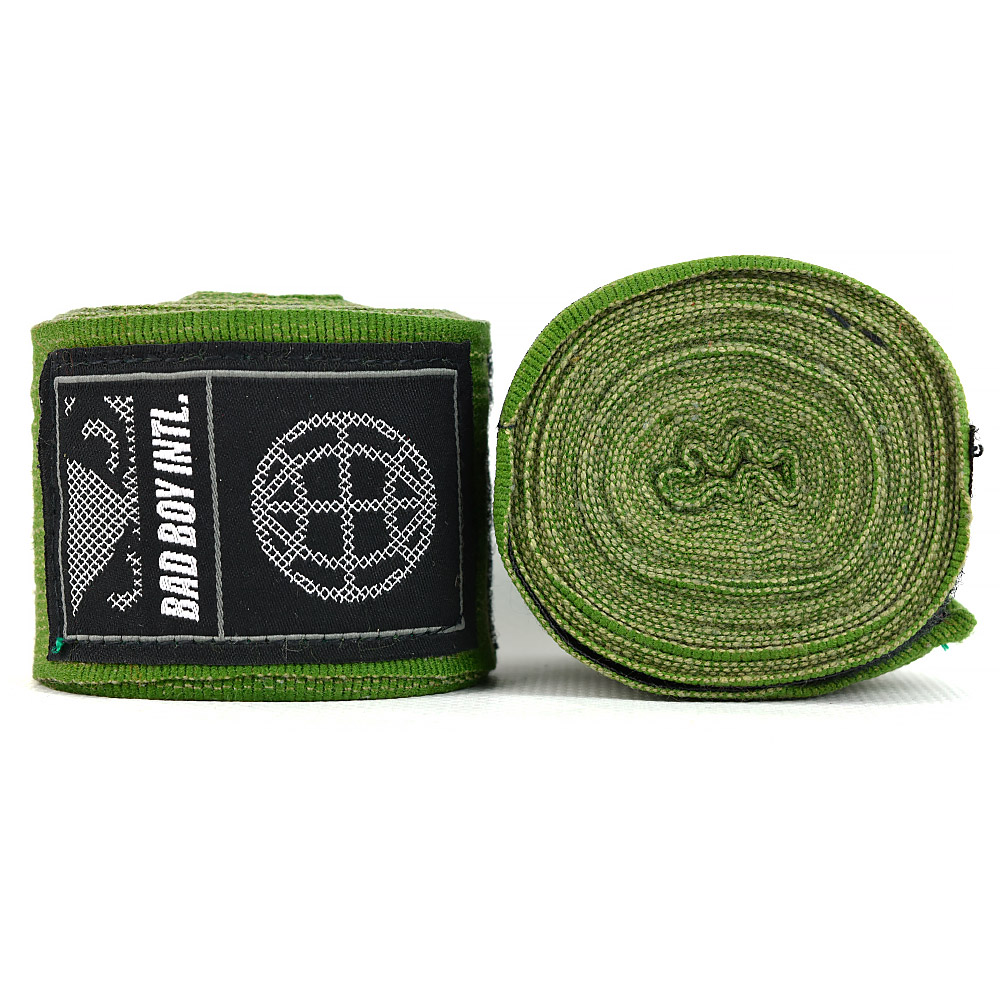 

Бинты Bad Boy Combat Premium Hand Wraps Green 5m, 6951