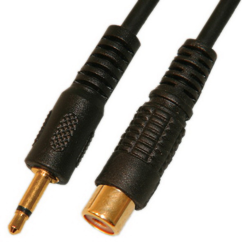 Переходник Pro legend RCA - Jack 35 PL2265 черный 174₽