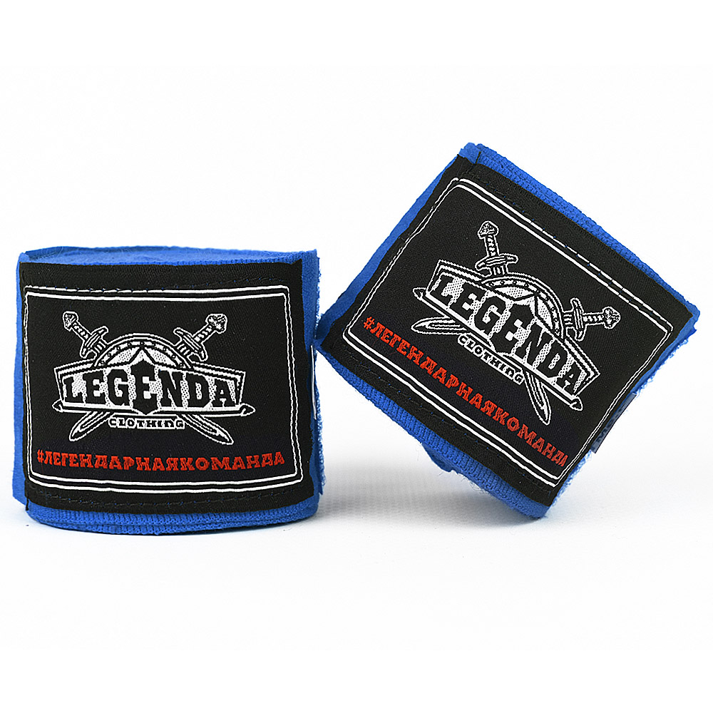 фото Бинты legenda handwrap 3,5м blue