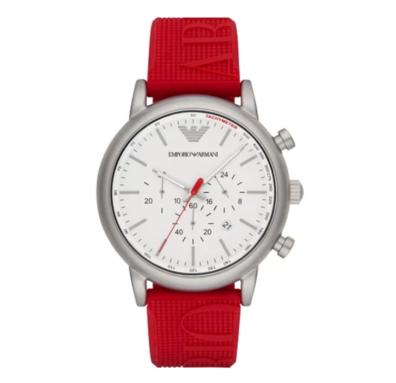 

Наручные часы мужские Emporio Armani AR11021 красные, AR11021