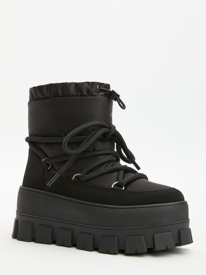 

Дутики женские Tendance AJ1540-6-1 черные 40 EU, Черный, AJ1540-6-1
