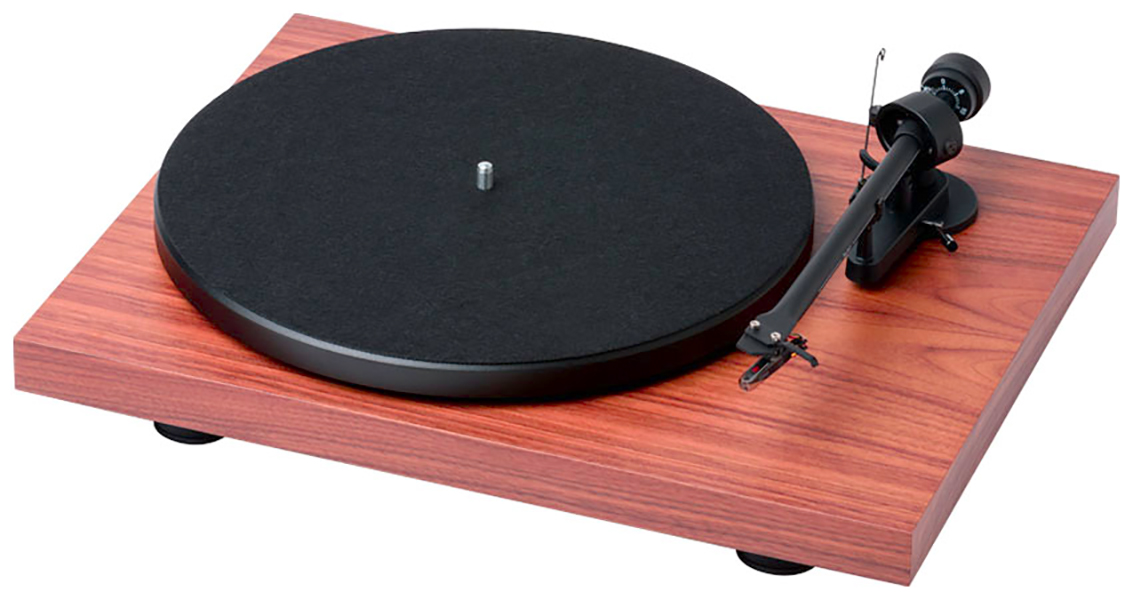 фото Виниловый проигрыватель pro-ject debut recordmaster ii wood om5e