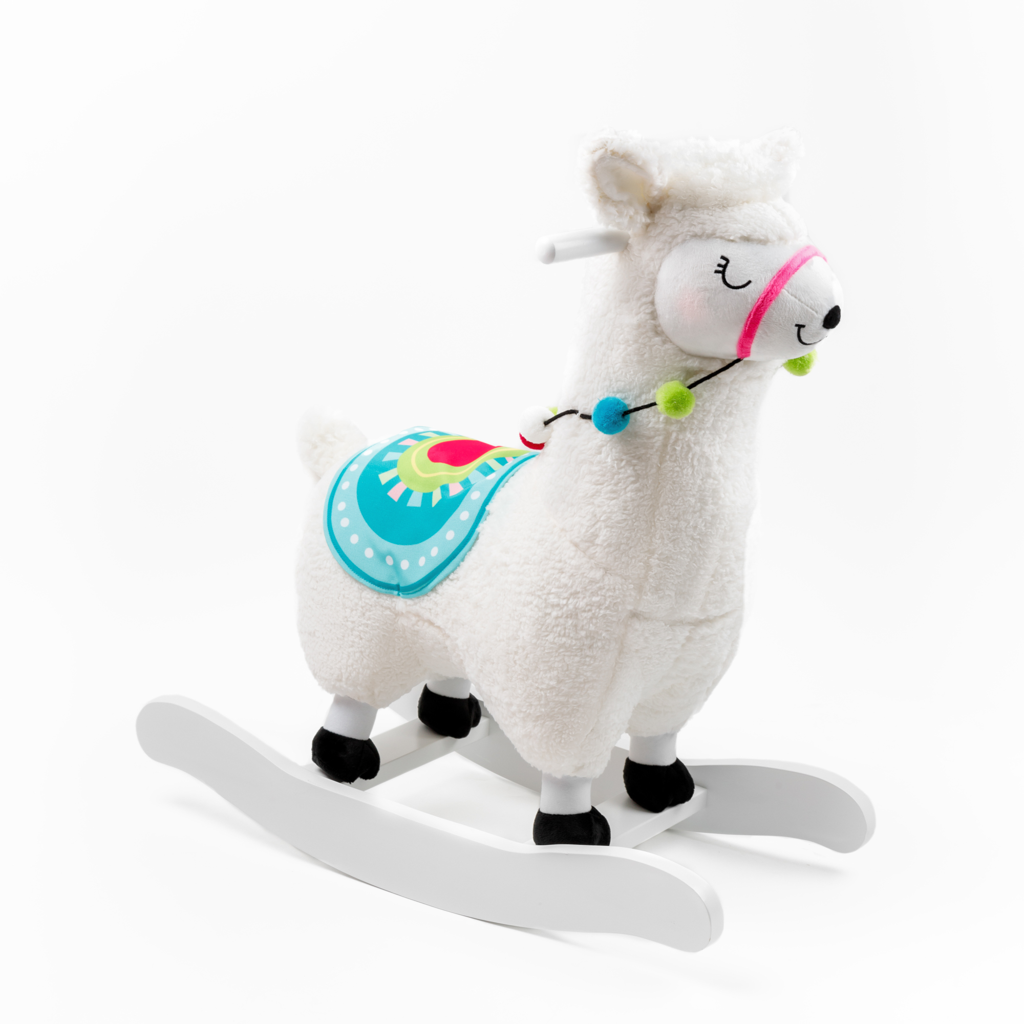 

Качалка Лама AMAROBABY Lama, белый, 64x29x70 см., AMARO-28