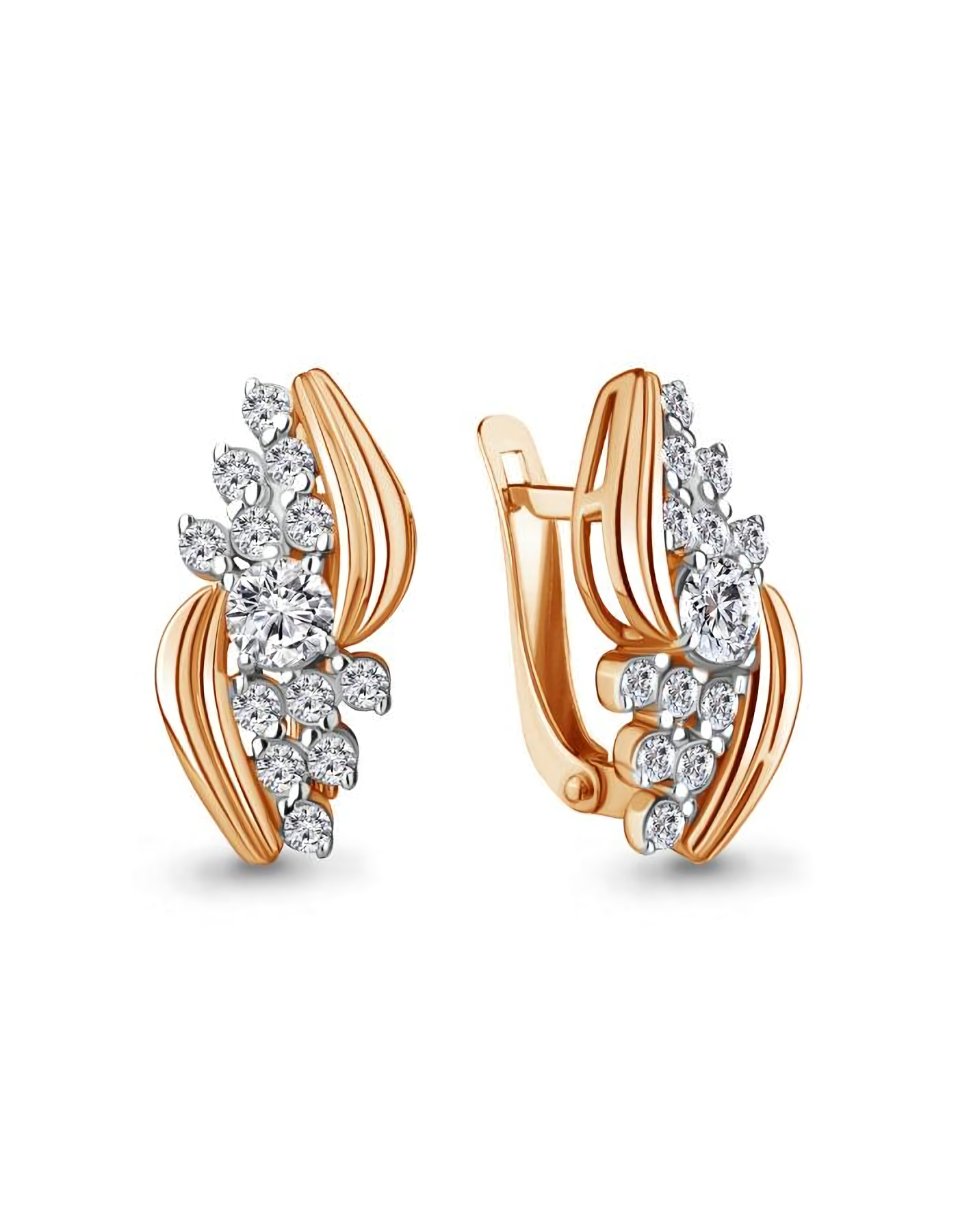 

Серьги из серебра TEO MAORI 849272А.6, фианит, 849272А.6