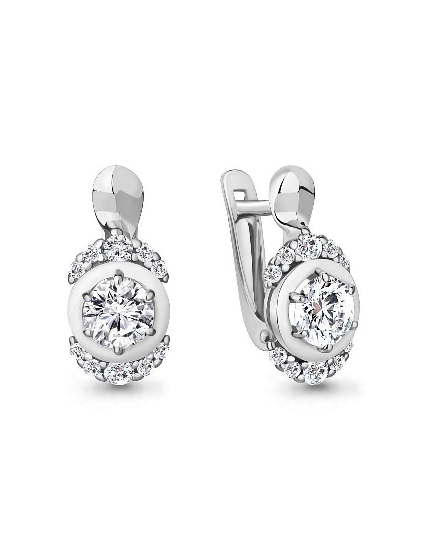 

Серьги из серебра TEO MAORI 849307А.5, фианит, 849307А.5