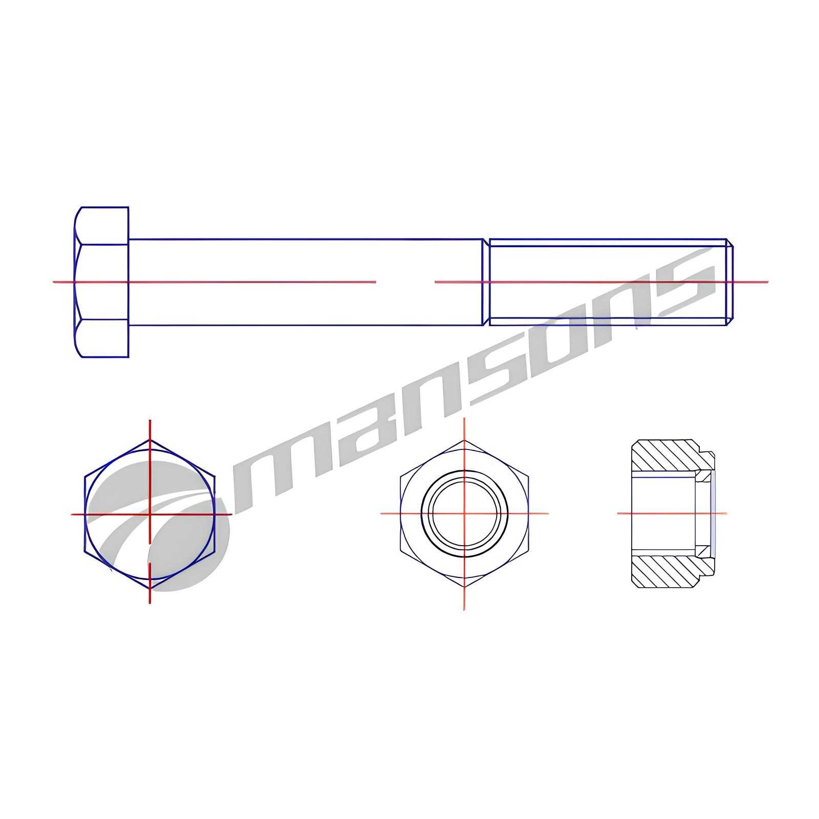 Болт Амортизатора M243280290