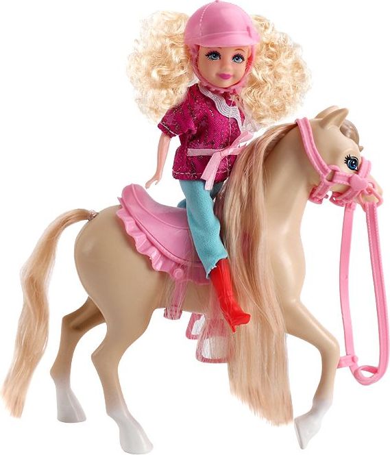 фото Набор маленькой куклы с лошадью kari bt900601