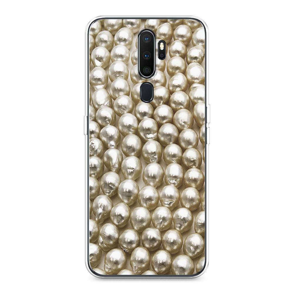 

Чехол на Oppo A5 "Жемчуг", Бежевый, 251350-3