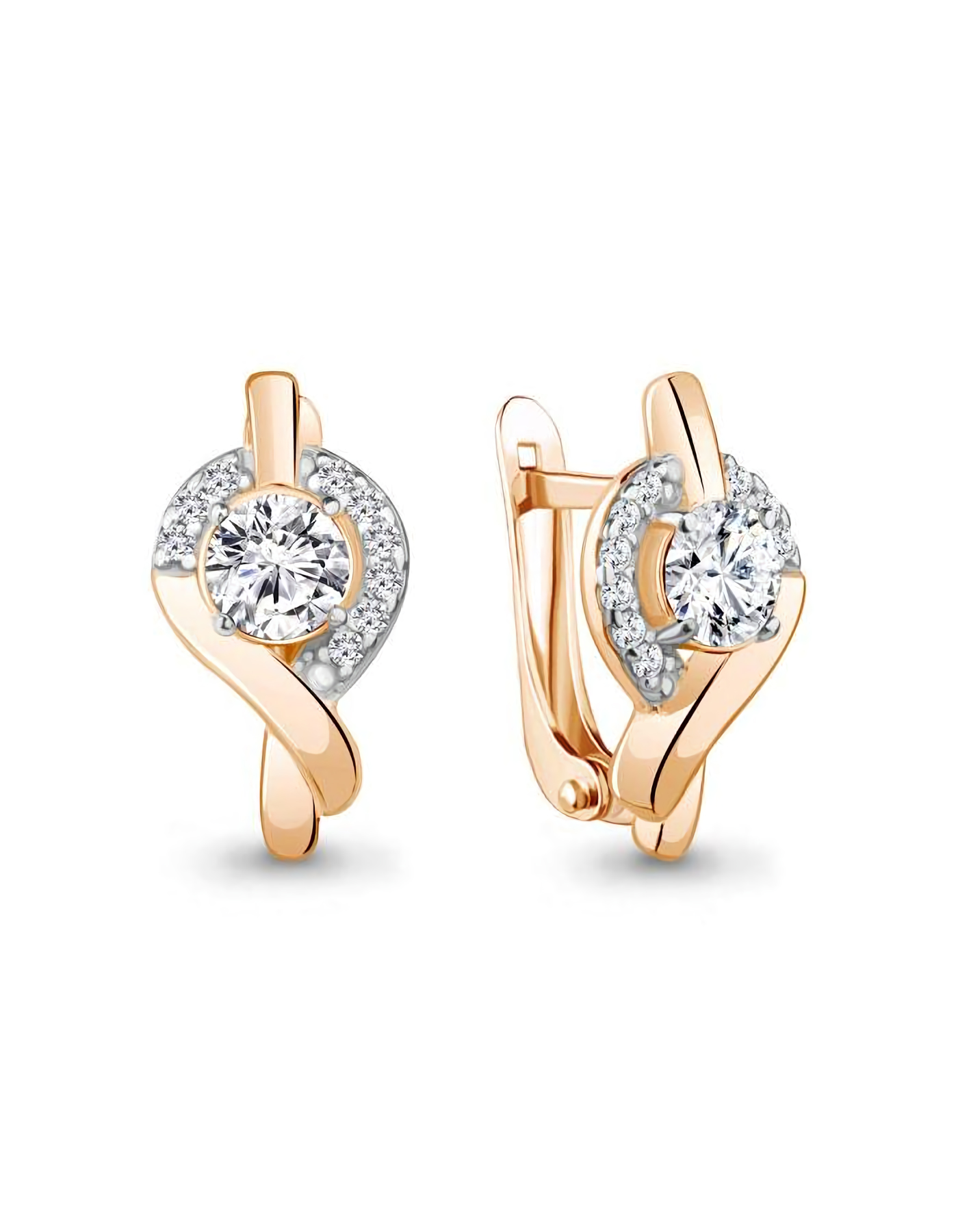 

Серьги из серебра TEO MAORI 849463А.6, фианит, 849463А.6