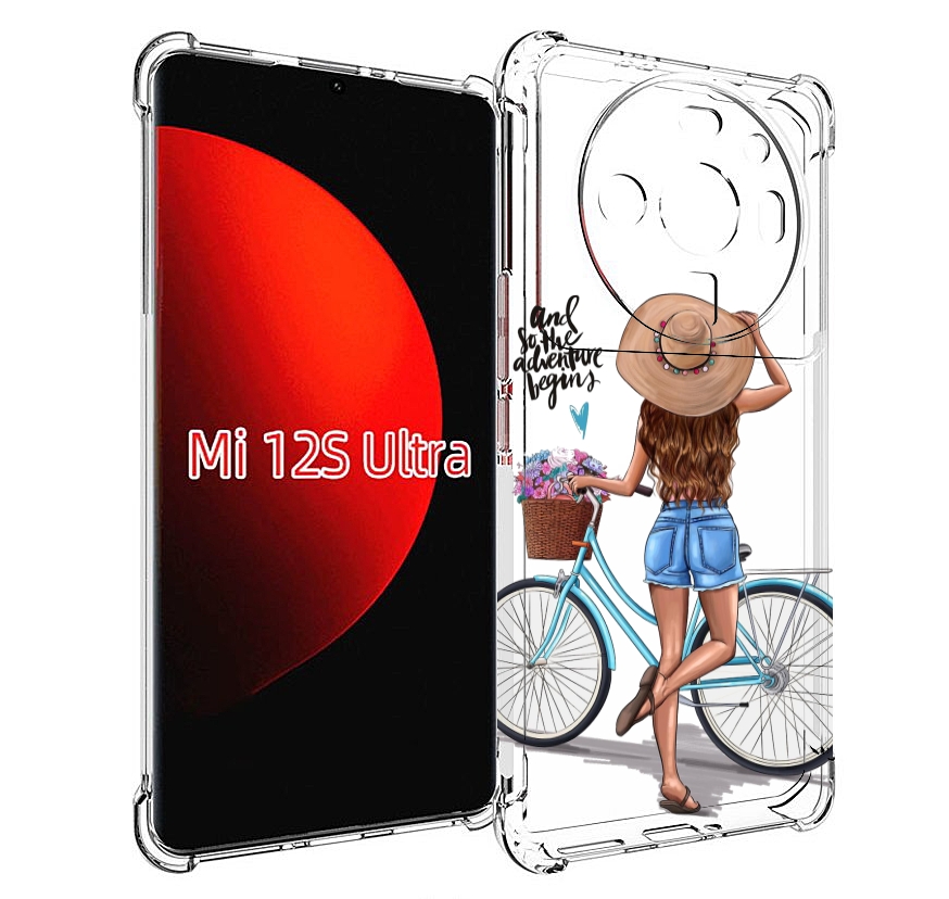 

Чехол MyPads Adventure женский для Xiaomi 12S Ultra, Прозрачный, Tocco