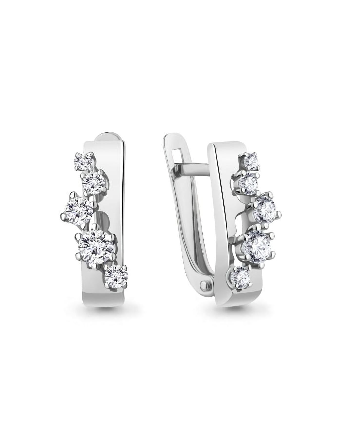 

Серьги из серебра TEO MAORI 849762А.5, фианит, 849762А.5