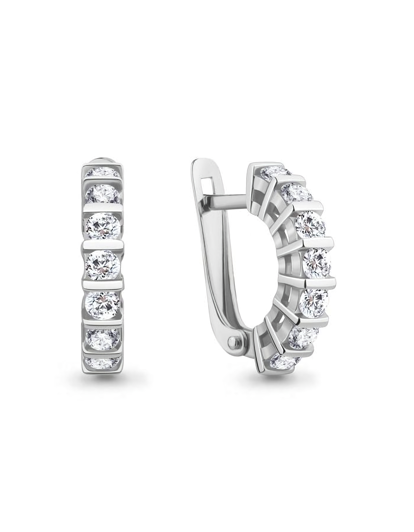 

Серьги из серебра TEO MAORI 849806А.5, фианит, 849806А.5