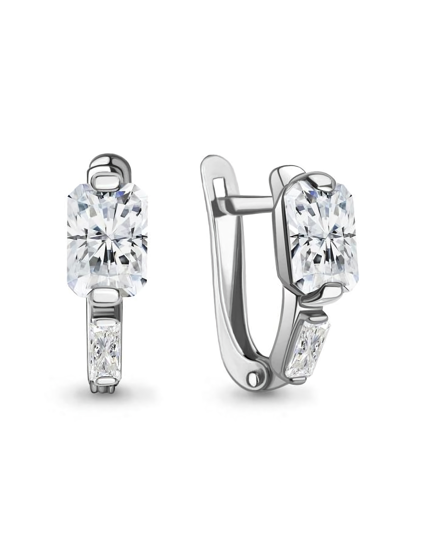

Серьги из серебра TEO MAORI 849813.5, фианит, 849813.5