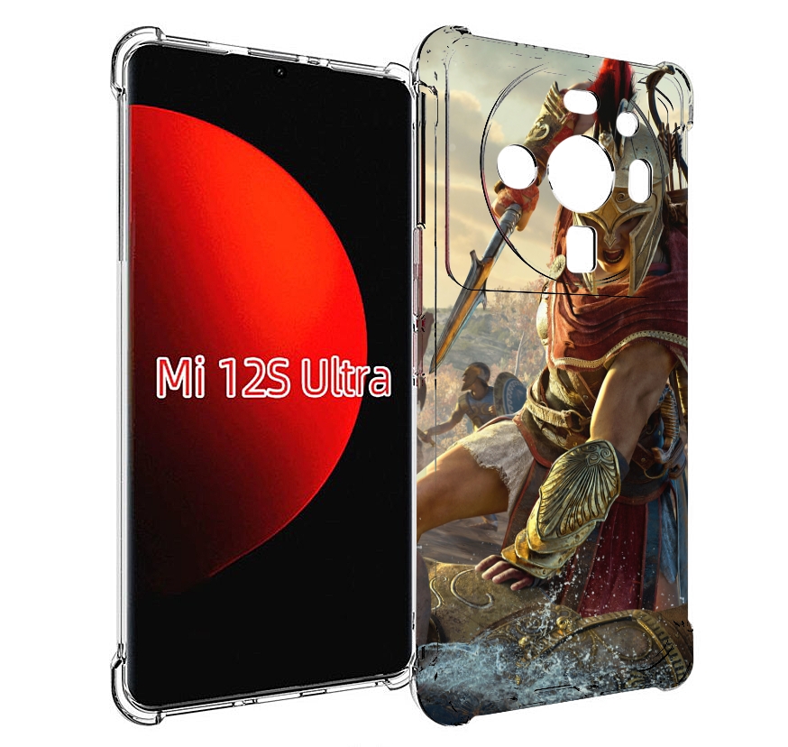 

Чехол MyPads Assassin's Creed Odyssey Kassandra мужской для Xiaomi 12S Ultra, Прозрачный, Tocco