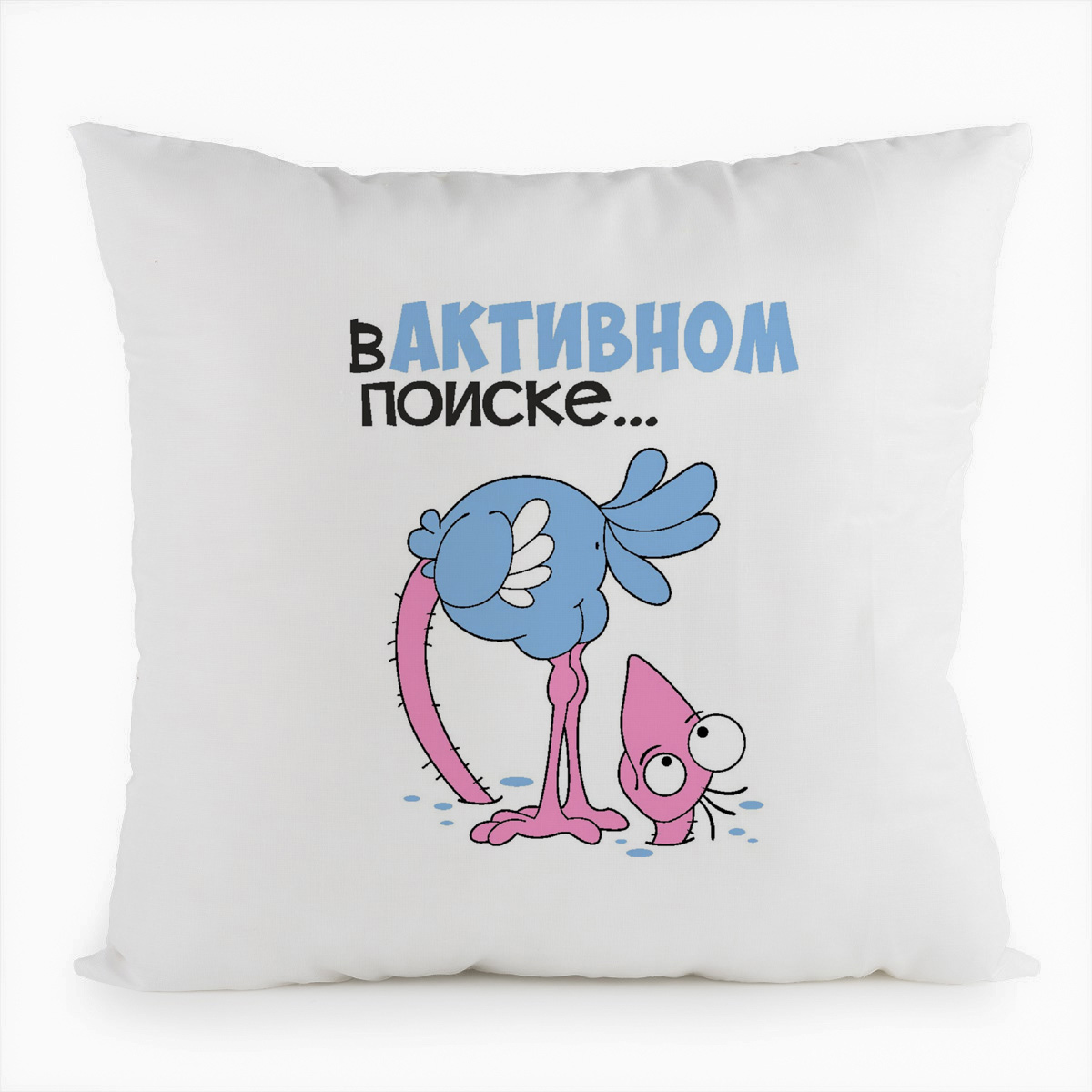 фото Подушка белая coolpodarok в активном поиске