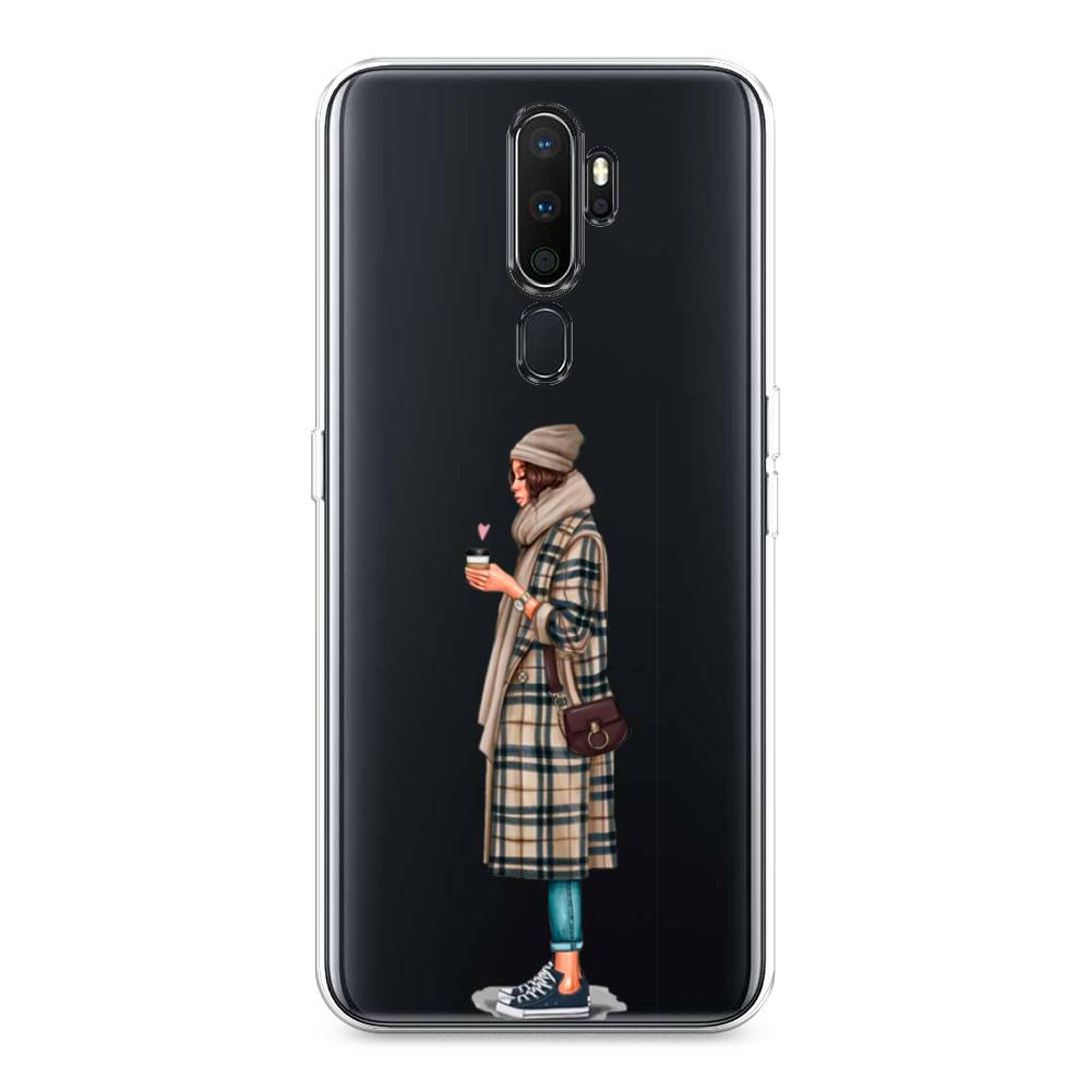 

Чехол на Oppo A5 "Утренний кофе", Коричневый;бежевый, 251350-6