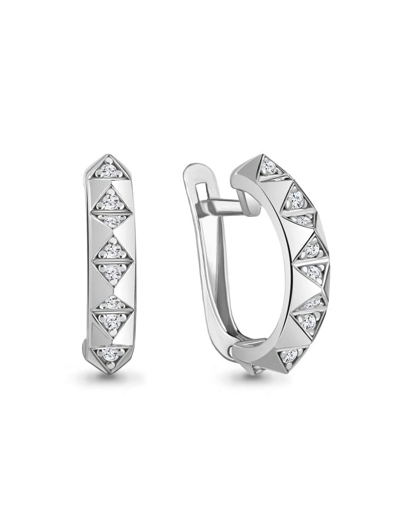 

Серьги из серебра TEO MAORI 849912А.5, фианит, 849912А.5