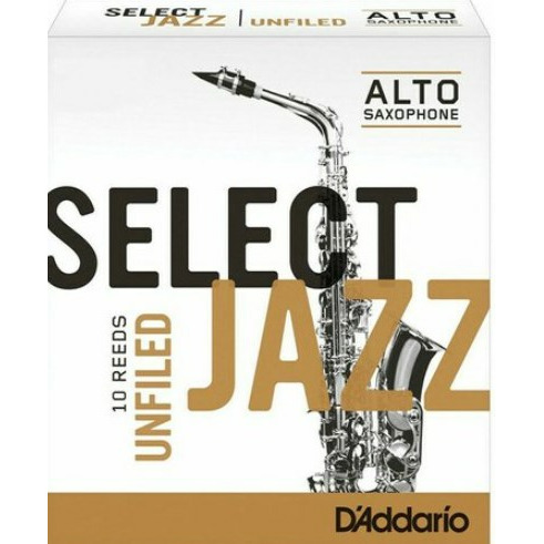 

Трости для саксофона альт DAddario RRS10ASX4S Select Jazz Unfiled, RRS10ASX4S Select Jazz Unfiled