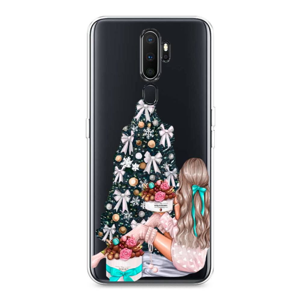 

Чехол на Oppo A5 "New Year", Зеленый;бежевый;голубой, 251350-5