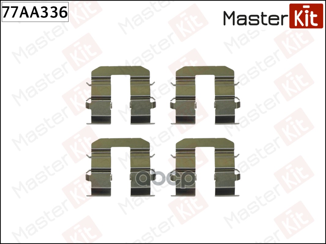 

Комплект Установочный Тормозных Колодок 77aa336 Nsii0019978483 MasterKit арт. 77AA336