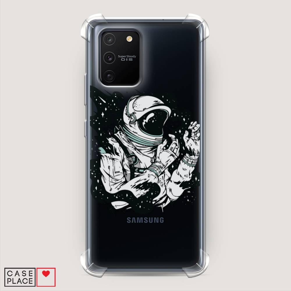 

Чехол Awog на Samsung Galaxy A91/S10 Lite "Космонавт арт", Разноцветный, 29951-1