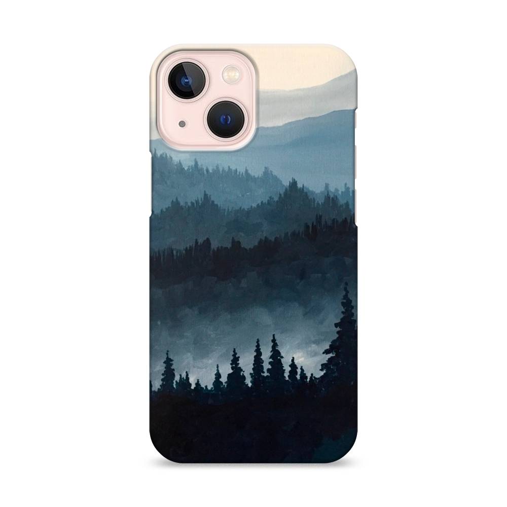 

Пластиковый чехол "Туманные горы" на Apple iPhone 13 mini, 14120-3