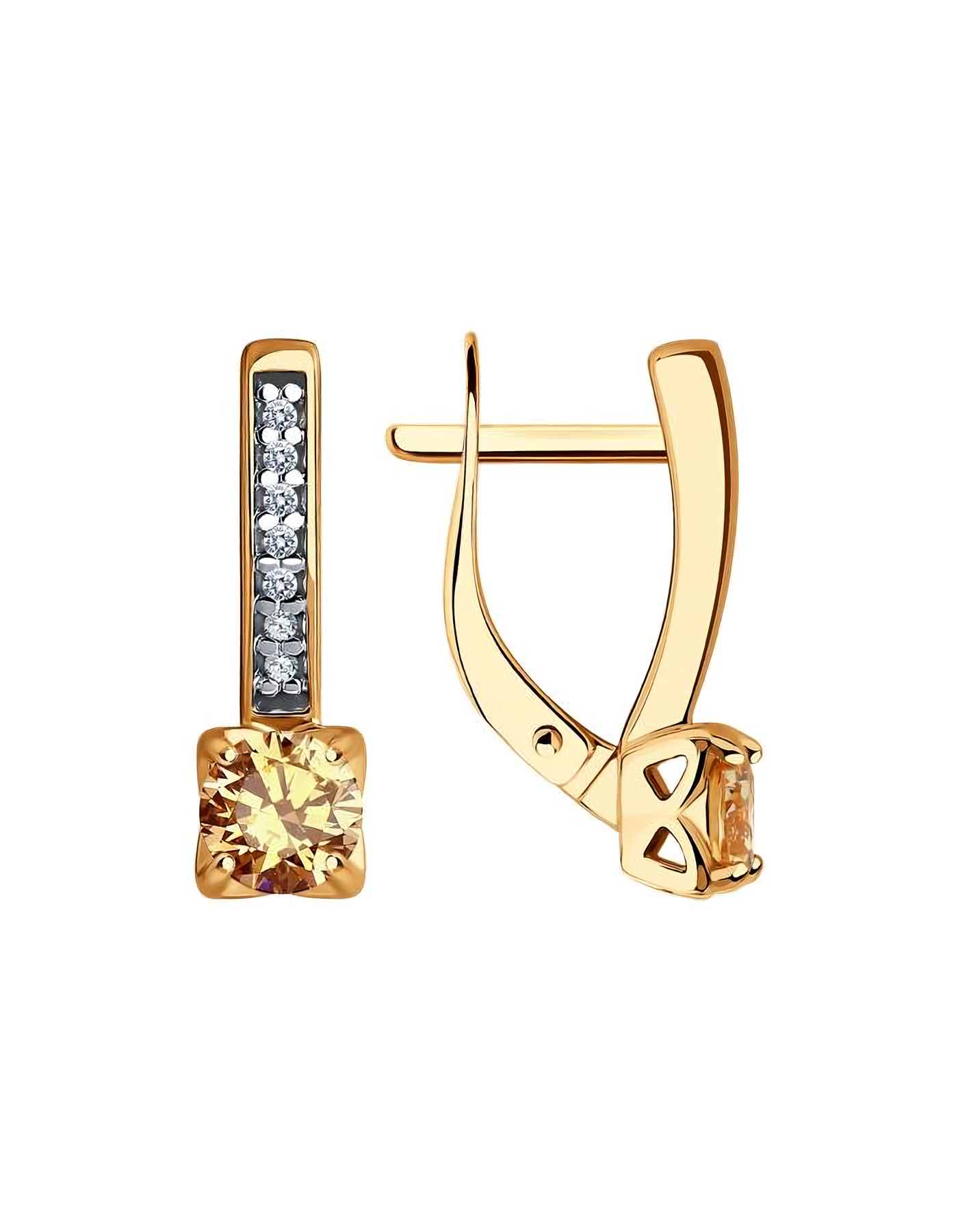 

Серьги из серебра TEO MAORI 893-120-01712-2, фианит, 893-120-01712-2