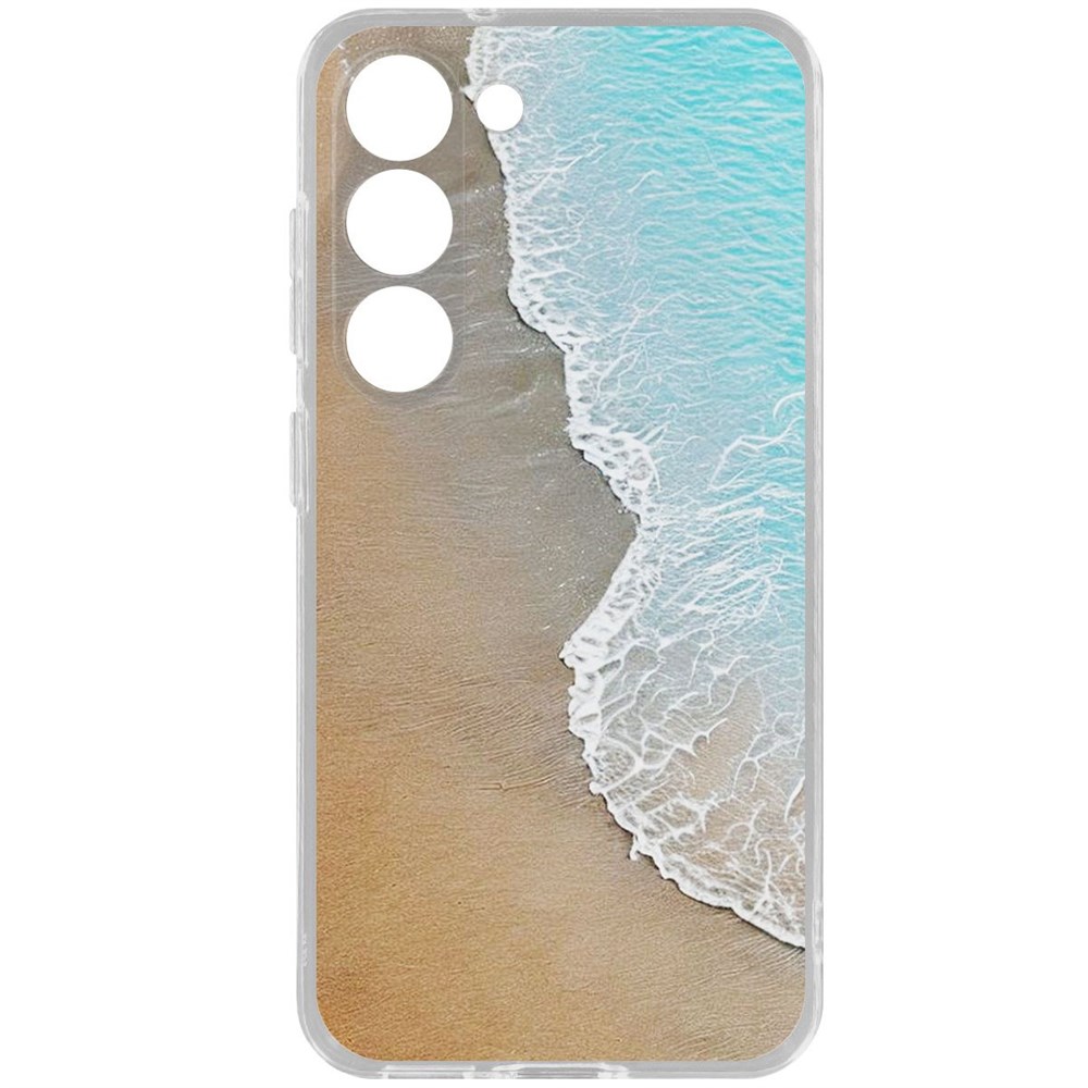 

Чехол-накладка Case Прибой для Samsung Galaxy S23, Прозрачный