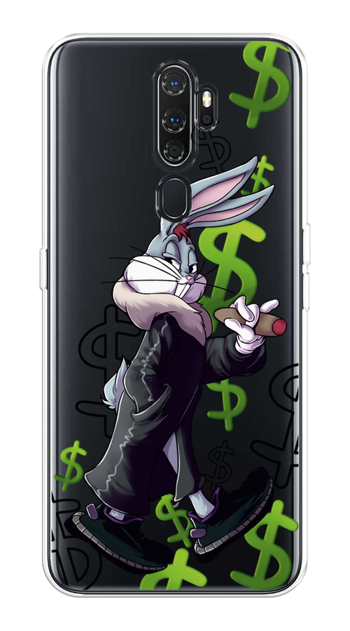 

Чехол на Oppo A5 "Rich Bugs Bunny", Зеленый;черный;голубой, 251350-6