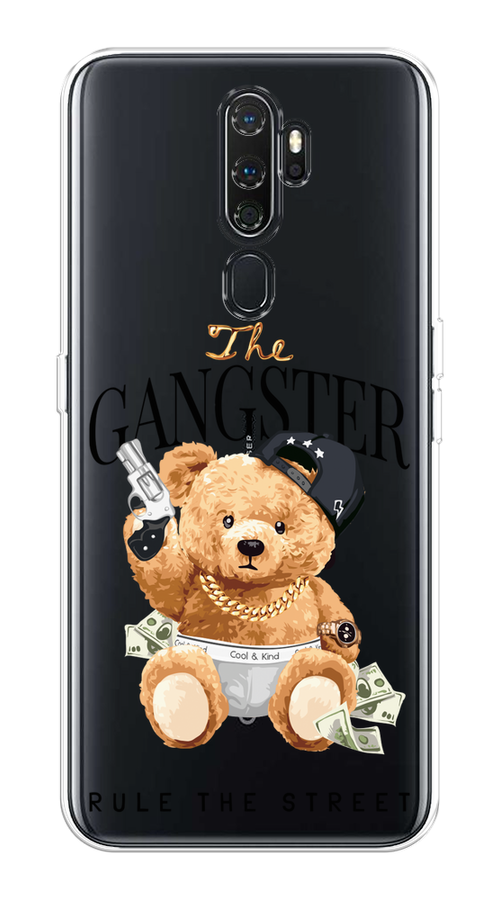 

Чехол на Oppo A5 "The Gangster", Бежевый;серый;черный, 251350-6