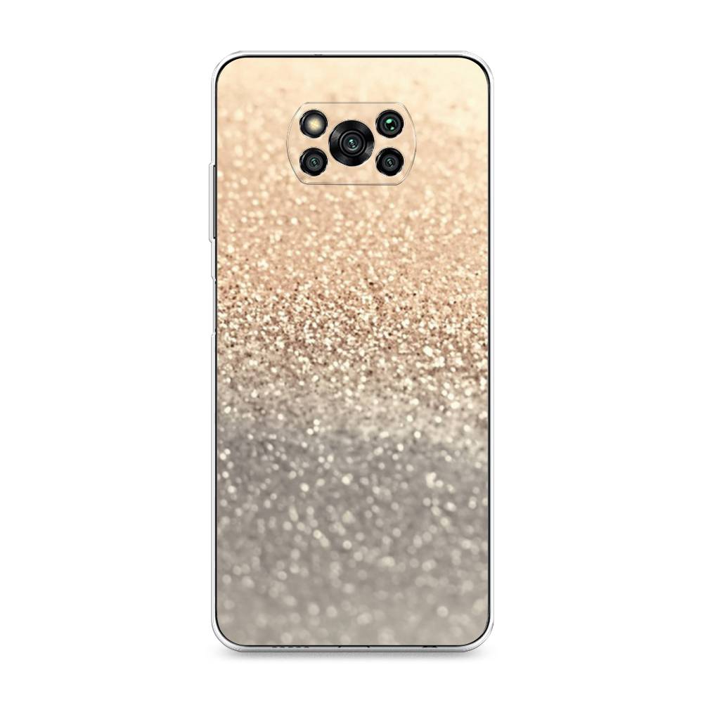 

Силиконовый чехол "Песок золотой рисунок" на Xiaomi Poco X3 Pro