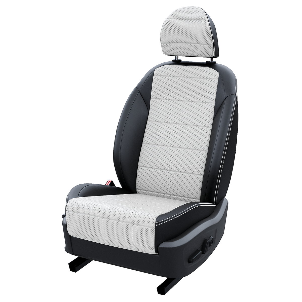 

Чехлы на сиденья АвтоЛето для Nissan Terrano 3 2014-2022 LA14322C310 Экокожа Черный Белый, Белый;черный, LA1432