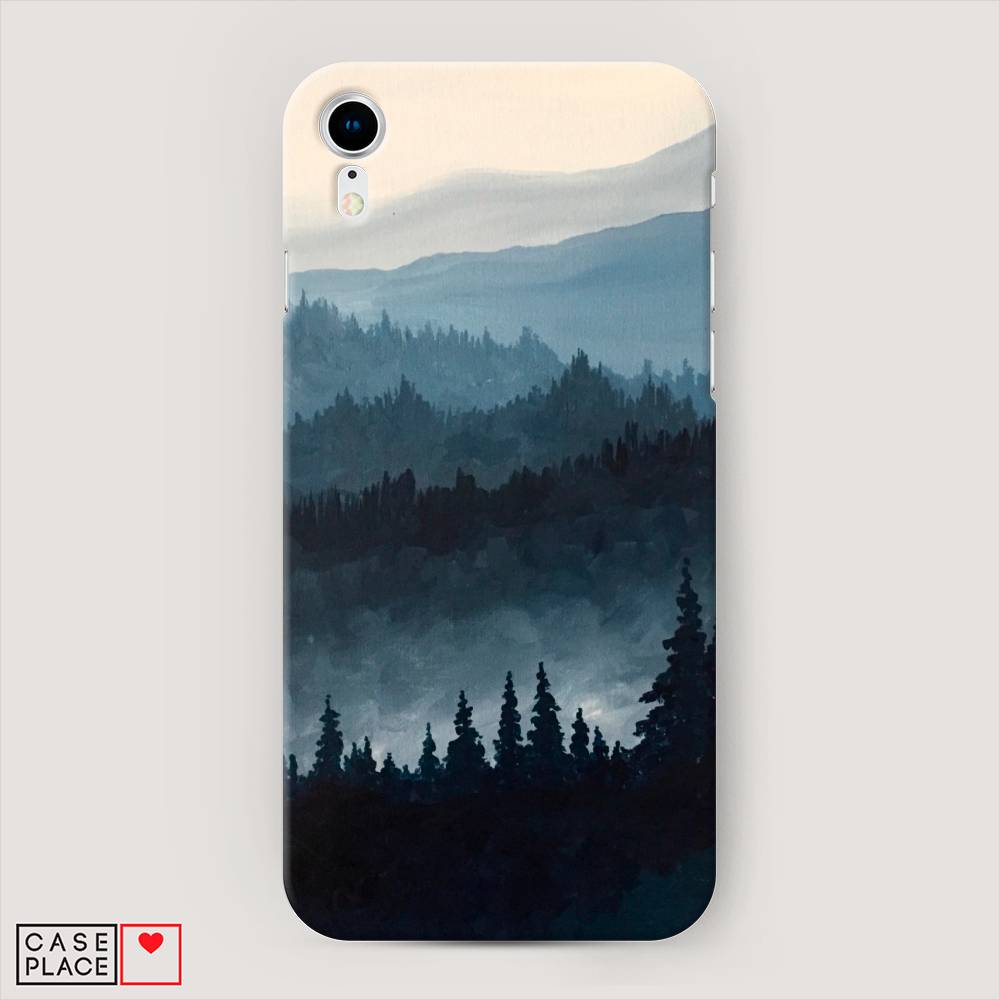 

Пластиковый чехол "Туманные горы" на Apple iPhone XR (10R), 12020-3