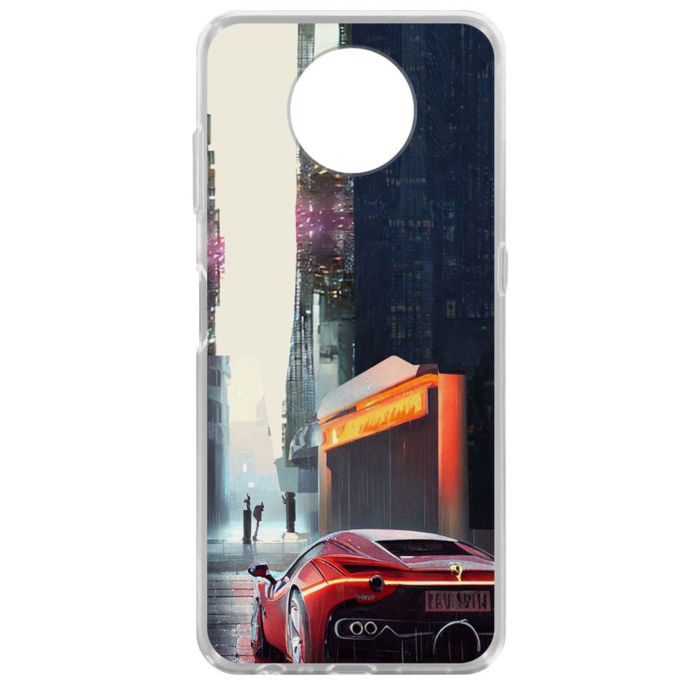 

Чехол-накладка Case Сити для Nokia G10, Прозрачный