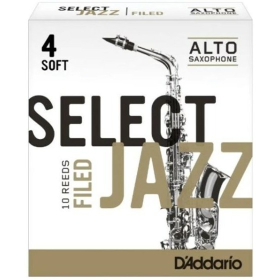 фото Трости для саксофона альт daddario rsf10asx4s select jazz filed d'addario