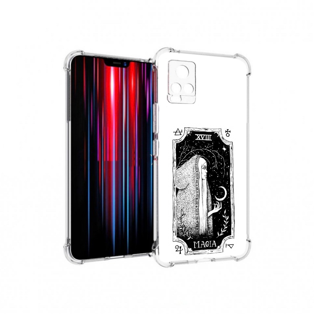 

Чехол MyPads Tocco для Vivo V20 PRO лунная магия (PT226964.386.447), Прозрачный, Tocco