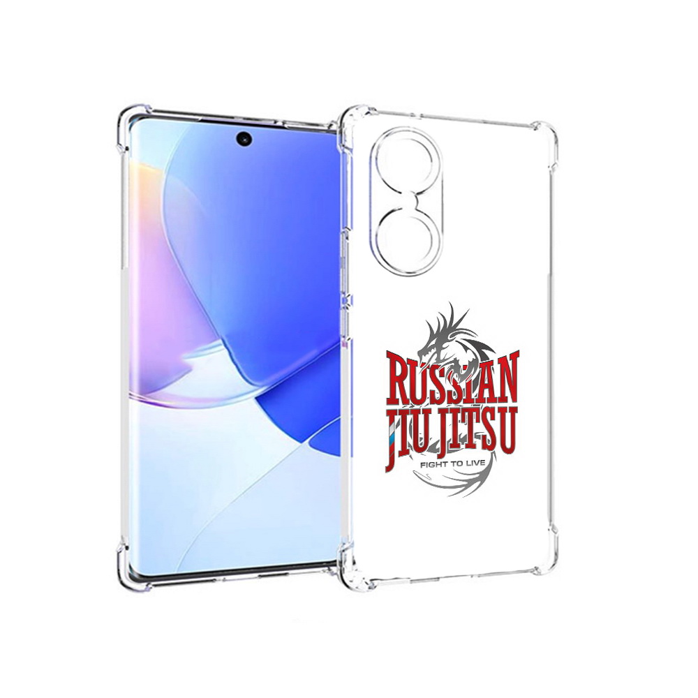 

Чехол MyPads Tocco для Honor 60 джиу джитсу, Прозрачный, Tocco